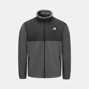 Karrimor Mens Base Camp Fleece Jacket / Gray/Black